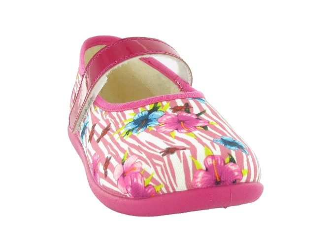 Bellamy chaussons et pantoufles caudry fleurs4084201_3