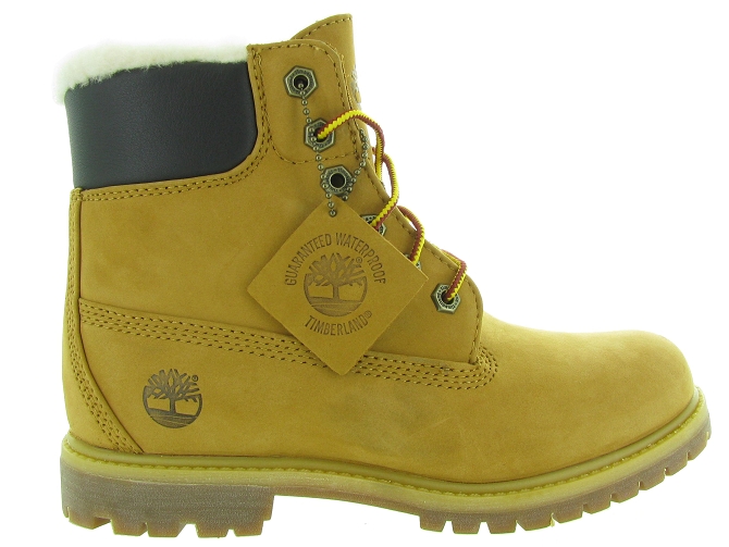 Timberland apres ski bottes fourrees ca19te shearling jaune4117501_2