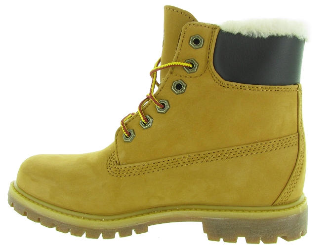 Timberland apres ski bottes fourrees ca19te shearling jaune4117501_4