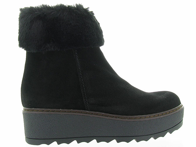 apres ski bottes fourrees - Botte de neige - femme - Cuir - Noir - Armando4123704_2