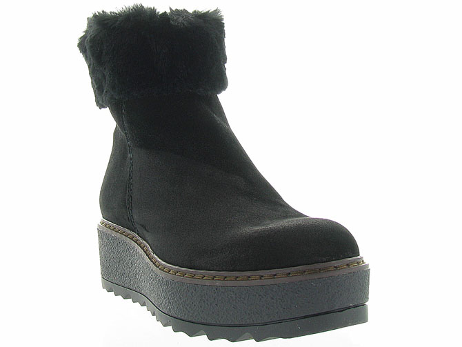apres ski bottes fourrees - Botte de neige - femme - Cuir - Noir - Armando4123704_3