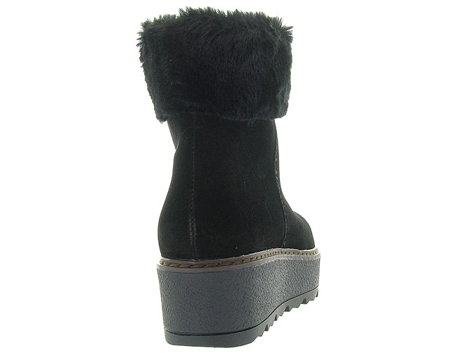 apres ski bottes fourrees - Botte de neige - femme - Cuir - Noir - Armando4123704_5