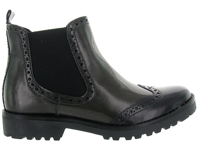 bottines et boots - Chelsea - femme - Cuir - Noir - Luparense srl4126601_2