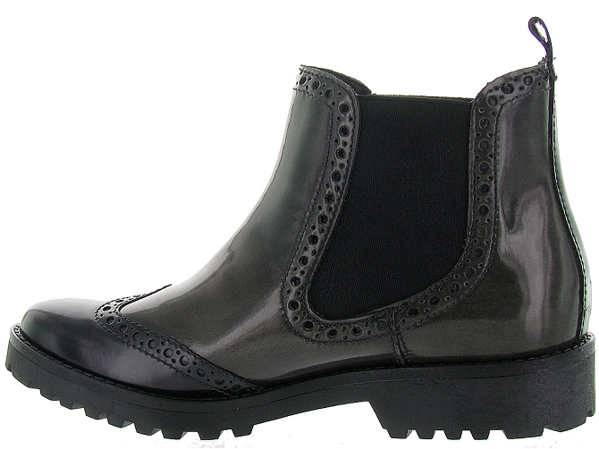 bottines et boots - Chelsea - femme - Cuir - Noir - Luparense srl4126601_4