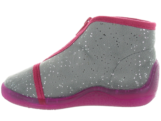 Bellamy chaussons et pantoufles bambou fille gris4134901_5