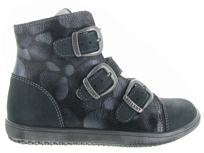 Bellamy chaussures a lacets pop noir4138701_2