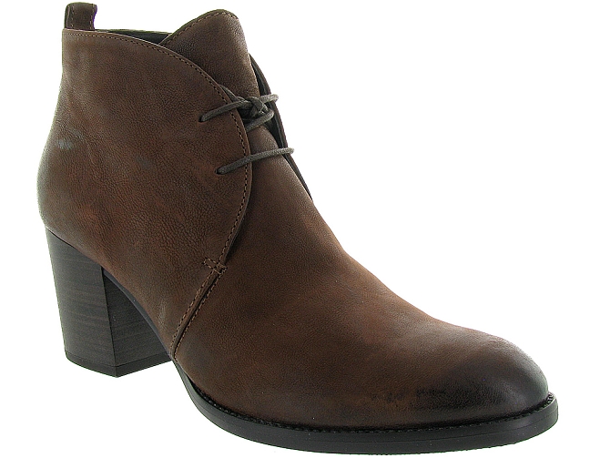 Carmen bottines et boots 38022 marron fonce