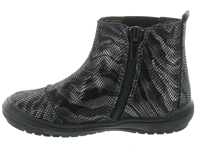 bottines et boots -  - junior fille - Cuir - Argent - Bopy4197801_4
