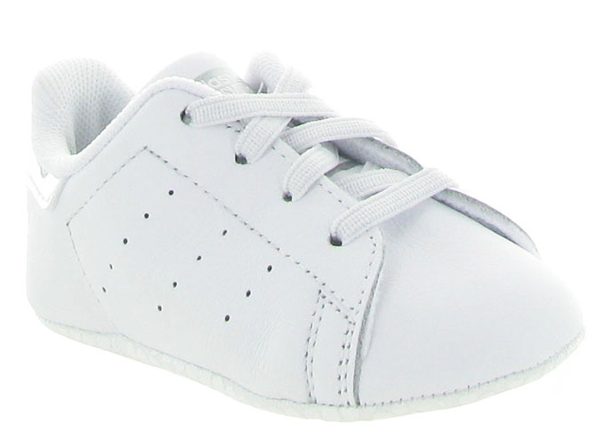 Adidas baskets et sneakers stan crib layette blanc