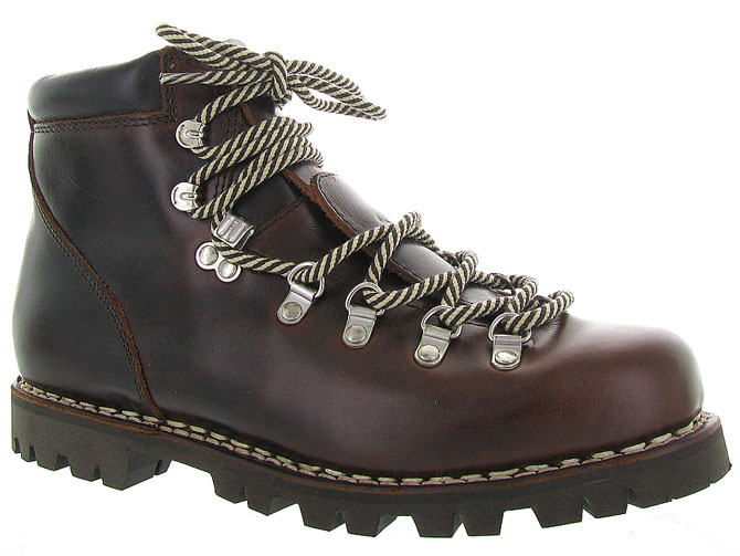 Paraboot chaussures a lacets avoriaz 1617 marron fonce