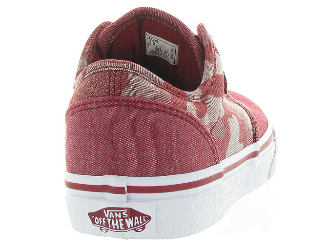 Vans baskets et sneakers atwood y camo rouge4242701_5