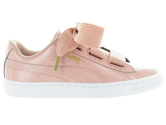 puma heart rose vernis