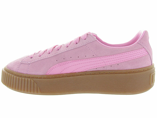 puma platform rose