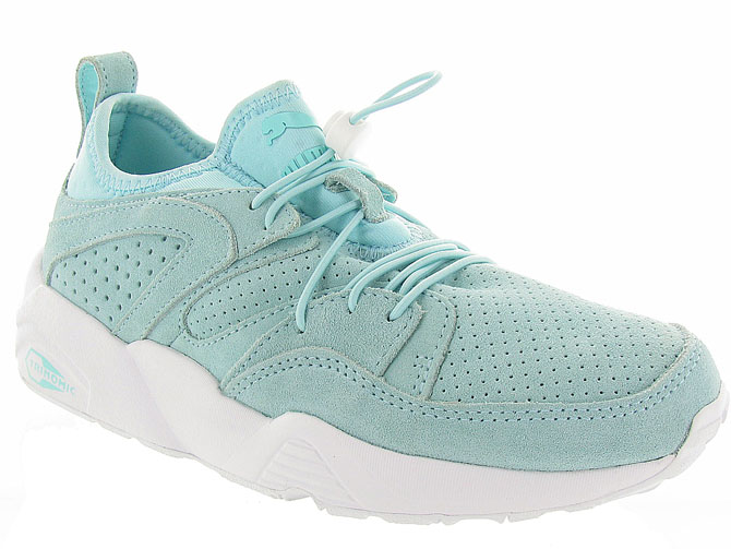 baskets et sneakers femme Puma blaze of glory girl turquoise