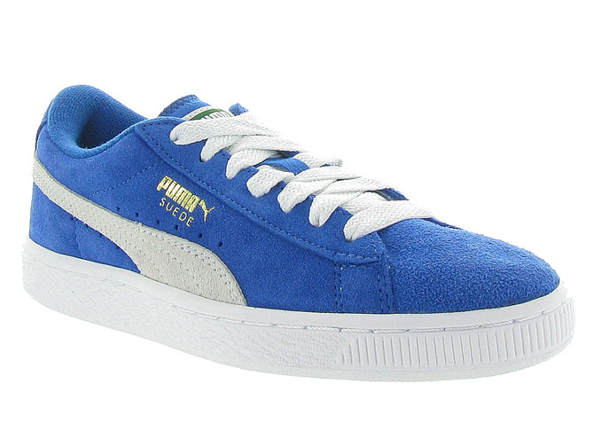 puma suede bleu roi