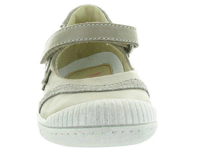 babies et ballerines -  - junior fille - Cuir - Beige - Noel kids4247001_3