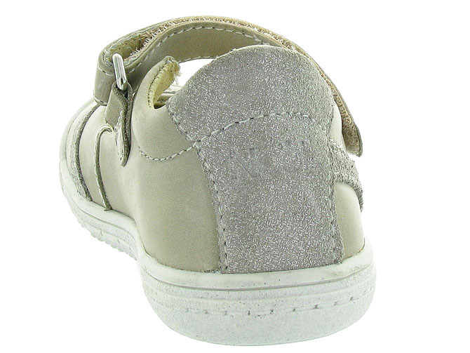 babies et ballerines -  - junior fille - Cuir - Beige - Noel kids4247001_5