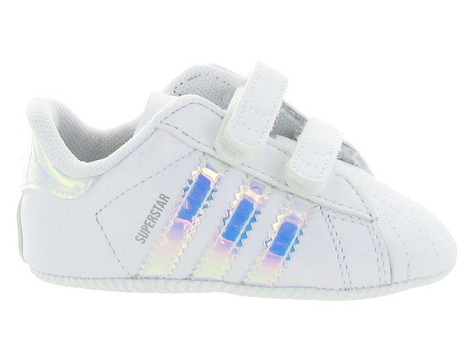 Adidas baskets et sneakers superstar crib girl blanc4247901_2