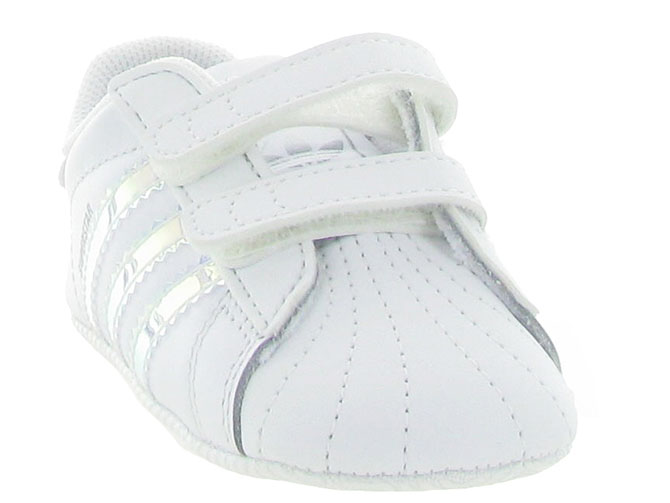 Adidas baskets et sneakers my superstar crib girl yl blanc4247901_3