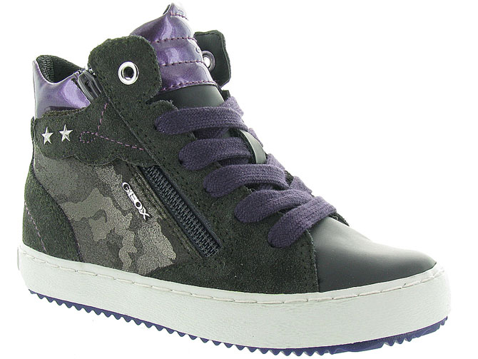 Geox chaussures a lacets j744gd kalispera anthracite