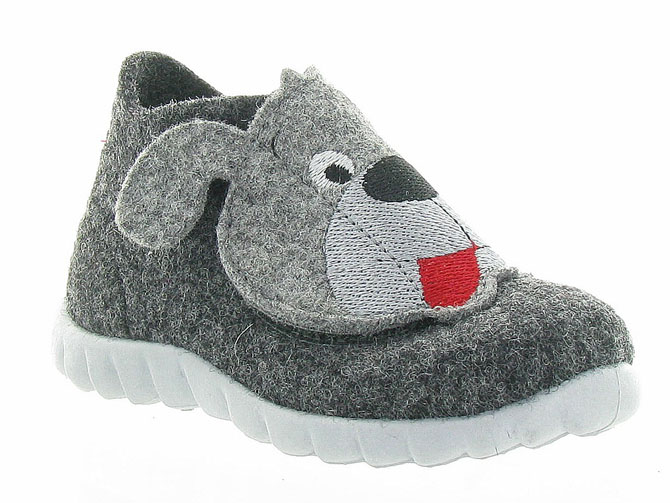 Superfit chaussons et pantoufles 295 chien anthracite4302701_3