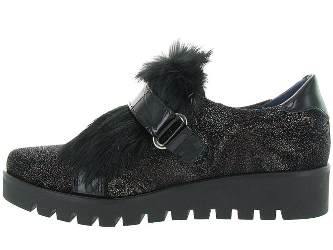 mocassins - Elégant - femme - Cuir - Noir - Humat4313001_4