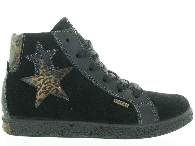 8575 goretex noir chaussures a lacets junior fille Primigi | Chaussures  Online