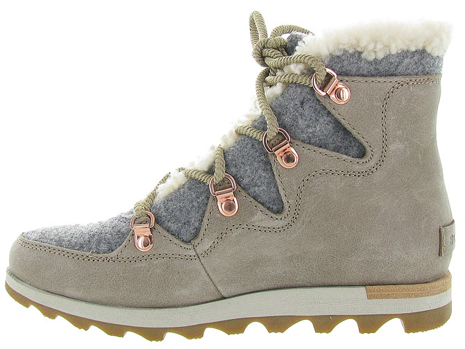 Sorel apres ski bottes fourrees sneakchic nl2757 gris4320201_4