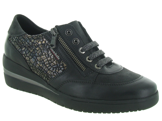 Mephisto chaussures a lacets patrizia gris