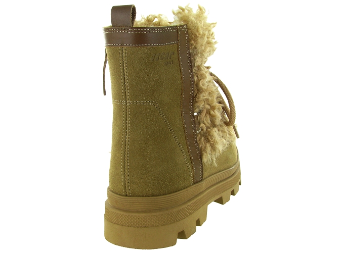 apres ski bottes fourrees - Botte fourrée - femme - Fourrure - Marron - Oscar4331307_5