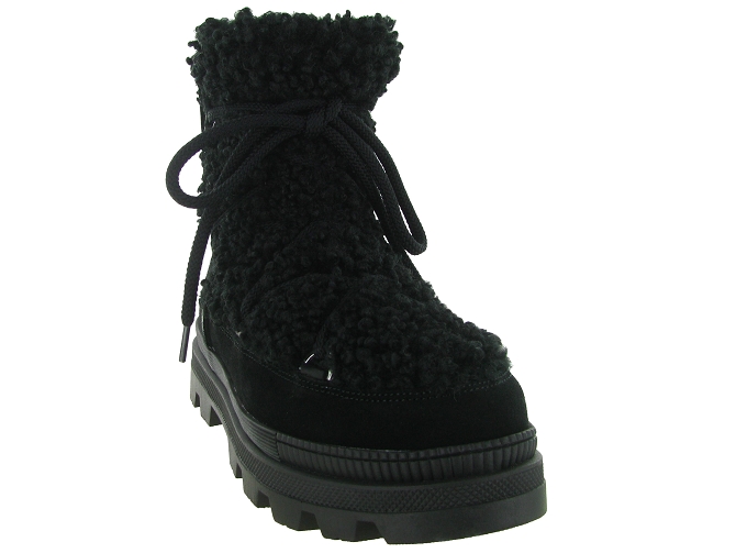 apres ski bottes fourrees - Botte fourrée - femme - Fourrure - Noir - Oscar4331308_3
