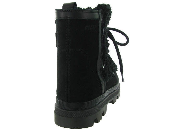 apres ski bottes fourrees - Botte fourrée - femme - Fourrure - Noir - Oscar4331308_5