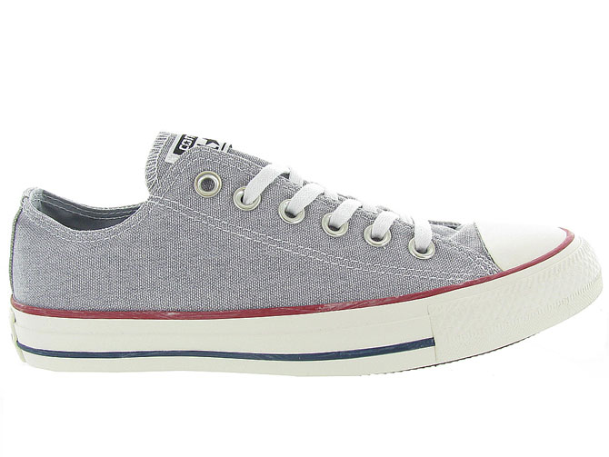 Converse baskets et sneakers ctas ox wolf gris4359801_2