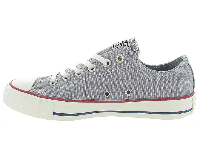 Converse baskets et sneakers ctas ox wolf gris4359801_4