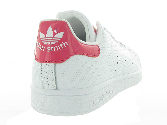 Adidas baskets et sneakers stan smith perfore blanc4365101_5