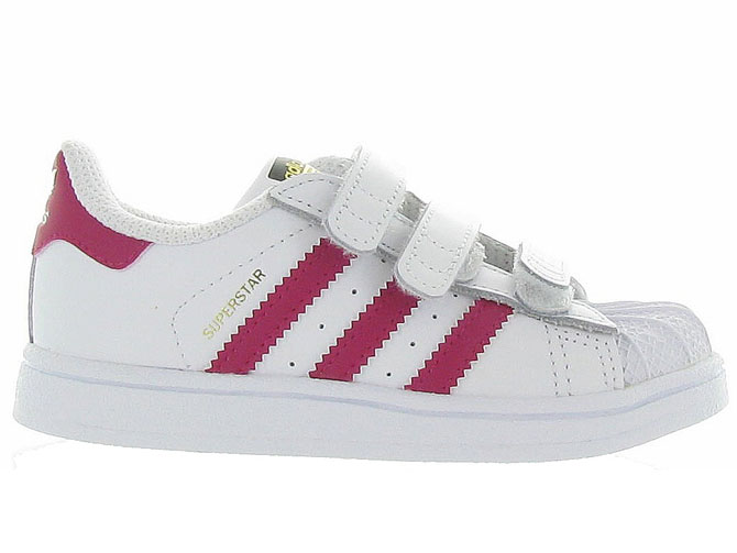 Adidas baskets et sneakers superstar cf i girl blanc4365301_2