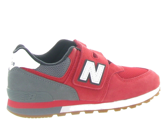 New balance baskets et sneakers iv574 yv574 boy rouge4387408_5