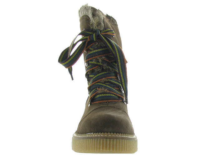 apres ski bottes fourrees - Botte de neige - femme - Nubuck - Marron - Armando4392501_3