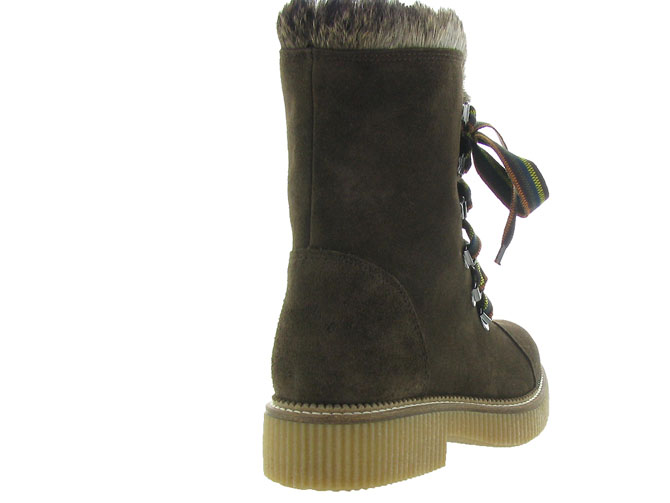 apres ski bottes fourrees - Botte de neige - femme - Nubuck - Marron - Armando4392501_5