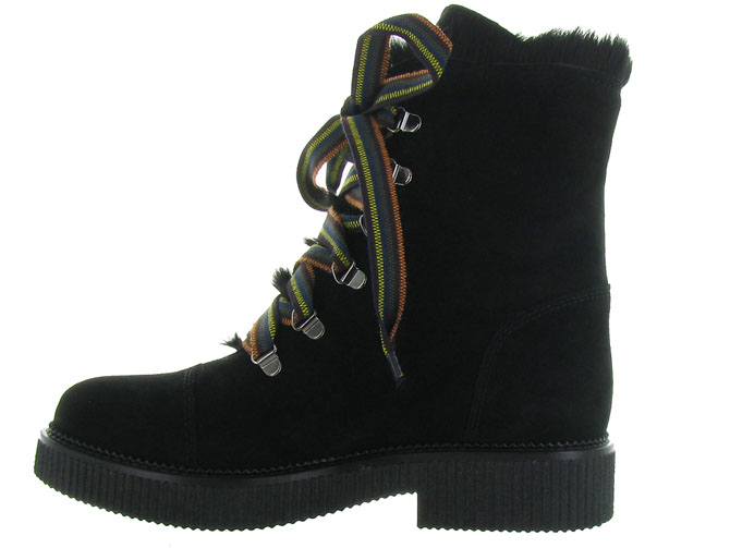 apres ski bottes fourrees - Botte de neige - femme - Nubuck - Noir - Armando4392502_4