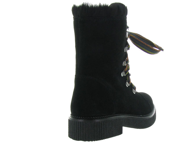 apres ski bottes fourrees - Botte de neige - femme - Nubuck - Noir - Armando4392502_5
