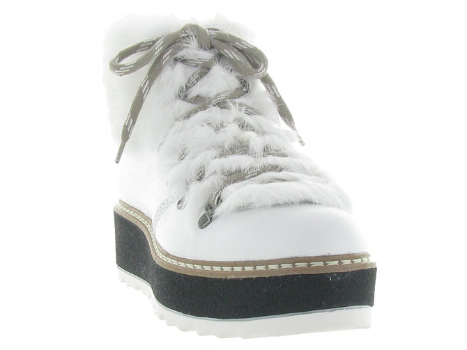 apres ski bottes fourrees - Botte de neige - femme - Nubuck - Blanc - Armando4392701_3