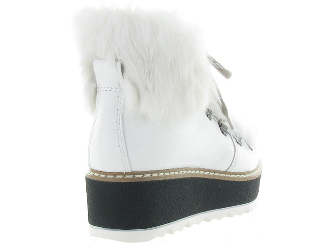 apres ski bottes fourrees - Botte de neige - femme - Nubuck - Blanc - Armando4392701_5
