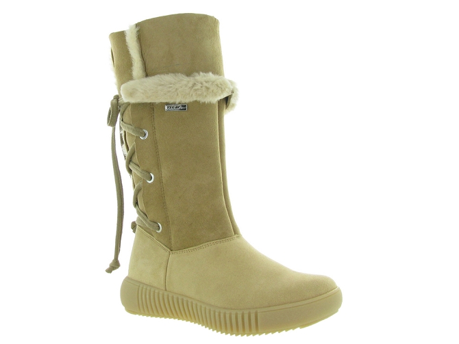 Oscar apres ski bottes fourrees ekru beige