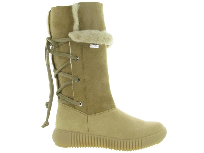 Oscar apres ski bottes fourrees ekru beige4398901_2