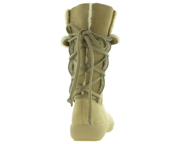 Oscar apres ski bottes fourrees ekru beige4398901_5