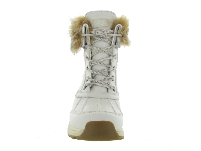 apres ski bottes fourrees - Botte de neige - femme - Cuir - Blanc - Ugg australia4401806_3