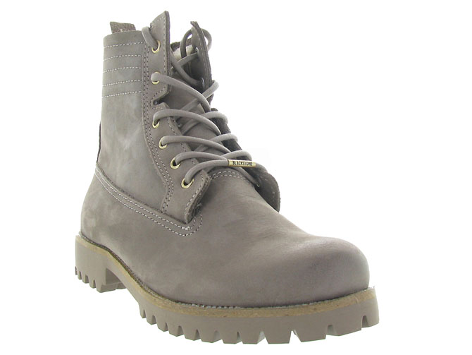 apres ski bottes fourrees - Botte de neige - femme - Nubuck - Gris - Black stone4412401_3
