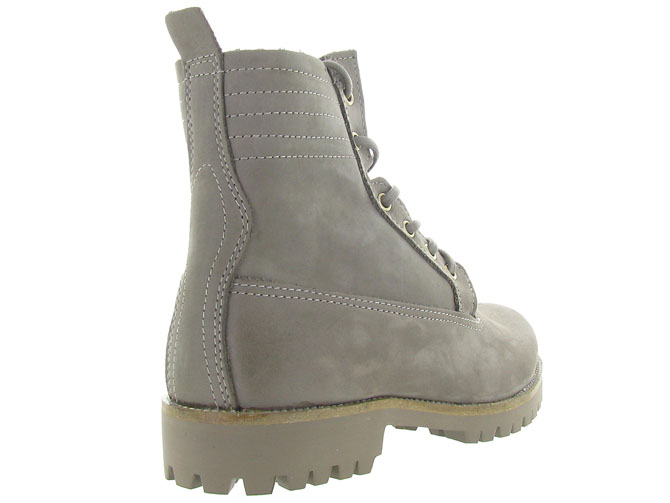 apres ski bottes fourrees - Botte de neige - femme - Nubuck - Gris - Black stone4412401_5