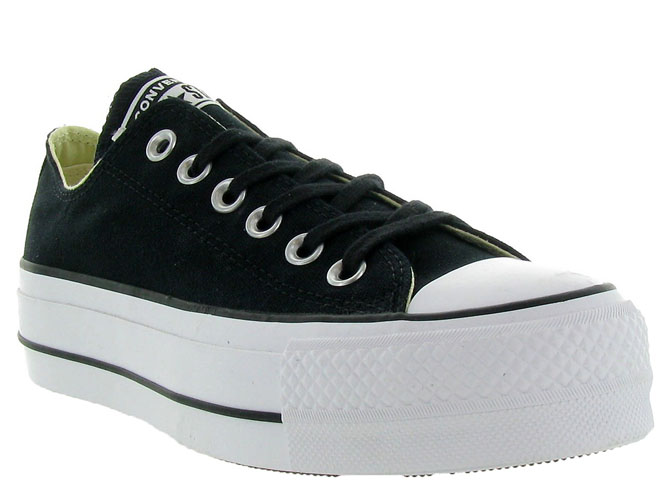 Converse baskets et sneakers ctas lift ox noir